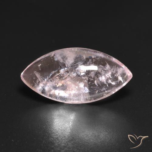 3.86ct Natürlicher hellrose-rosa Morganit, Marquise, Transparent