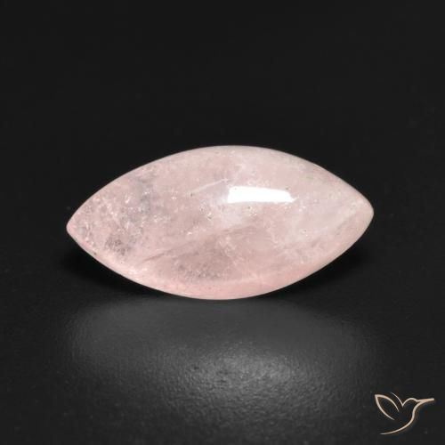 2.74ct Natürlicher Helles Korallenrosa Morganit, Marquise, Lichtdurchlässig