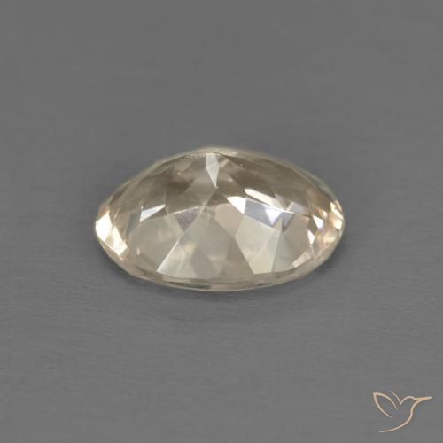 9,17 ctw natürlicher hellgolden Morganit, Oval, VVS-VS