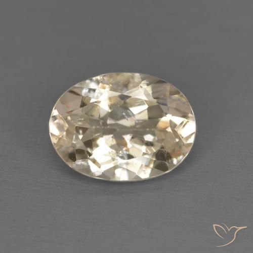 1.18ct Natürlicher Creme Morganit, Oval, VS