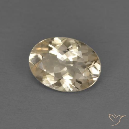 9,17 ctw natürlicher Hell Gold Morganit, Oval, VVS-VS