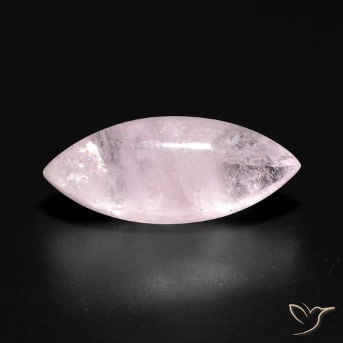 4.29ct Natürlicher Korallenrosa Morganit, Marquise, Lichtdurchlässig