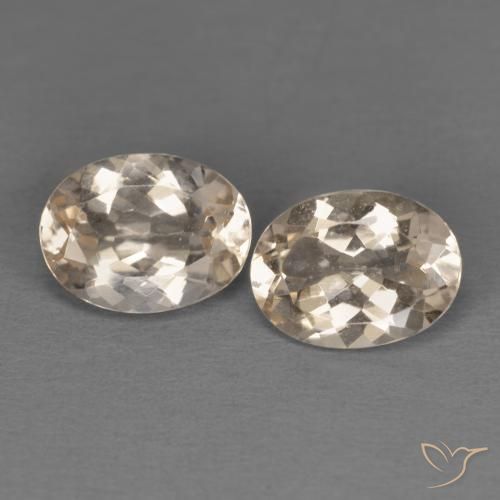 2.13ctw Natürlicher Lachs-rosa Morganit, Oval, VVS-VS