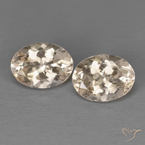 2.19ctw Natürlicher Mittelrosa Morganit, Oval, VS