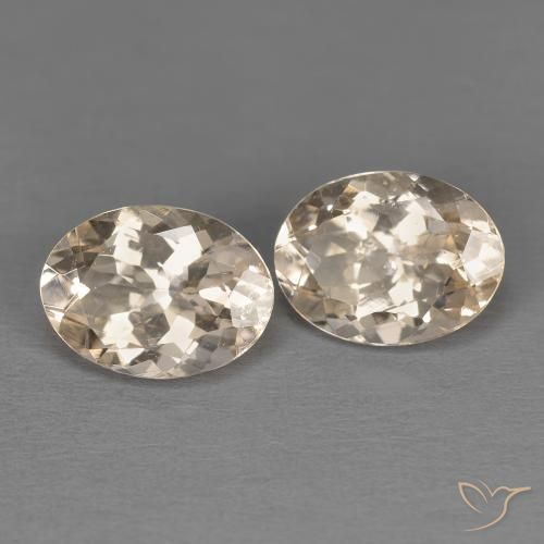 2.19 ct natürliche Mittelrosa Morganit-Edelsteine, Oval, VS