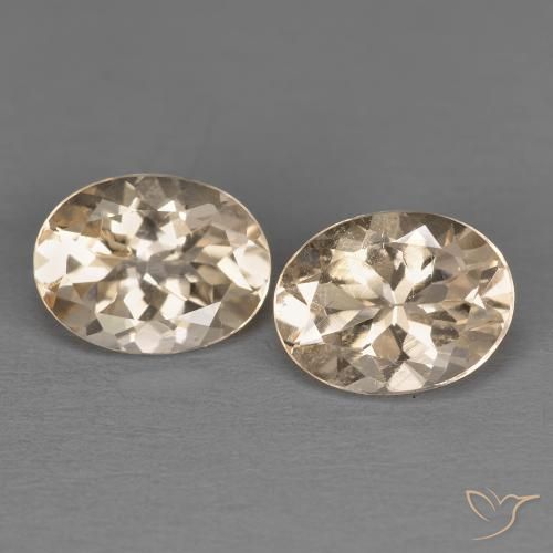 2.31ctw Natürlicher Mittelrosa Morganit, Oval, VS