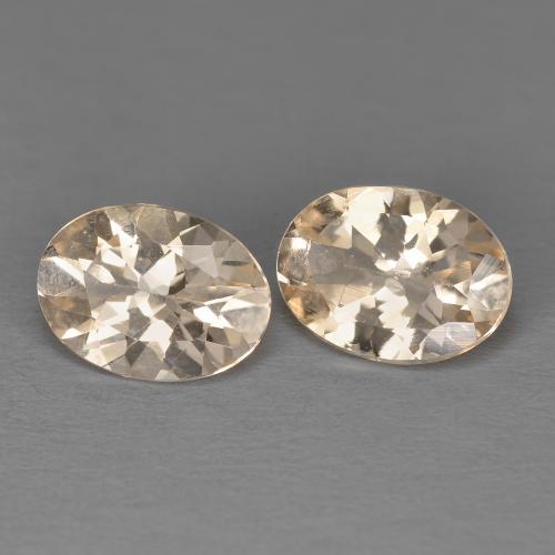 1.98 ct natürliche Lachs-rosa Morganit-Edelsteine, Oval Schliff, VS