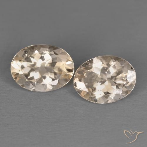 2.15ctw Natürlicher Mittelrosa Morganit, Oval, VS