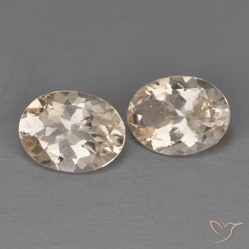 2.15 ct natürliche Mittelrosa Morganit-Edelsteine, Oval, VS