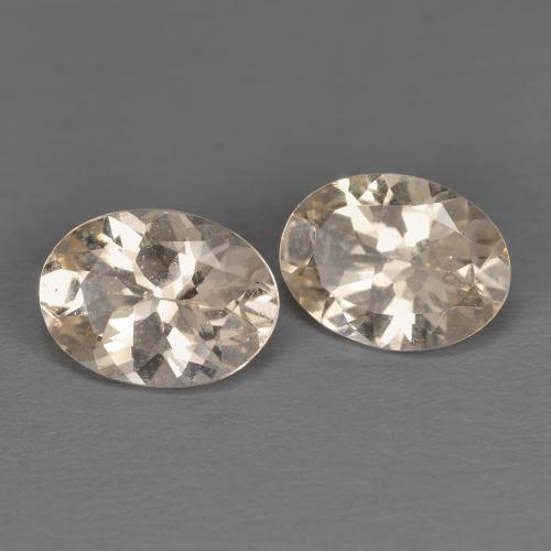 2.08 ct natürliche Mittelrosa Morganit-Edelsteine, Oval Schliff, VS