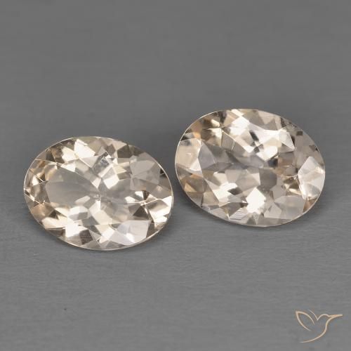 2.01 ct natürliche Lachs-rosa Morganit-Edelsteine, Oval, VS