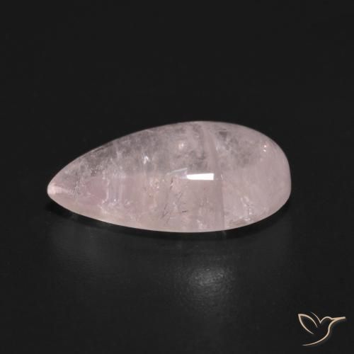 9,17 ctw natürlicher rose-rosa Morganit, Birnenform, Transparent