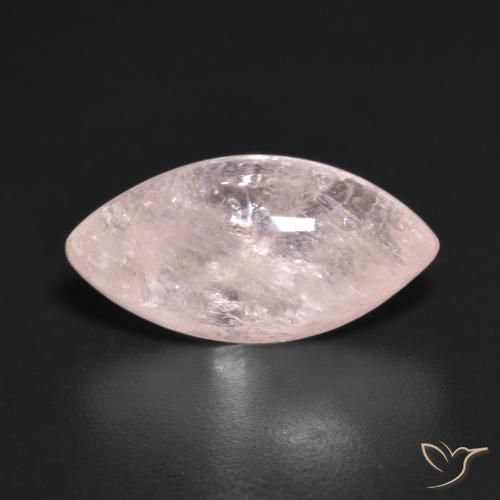 4.44ct Natürlicher hellrosa Morganit, Marquise, Transparent
