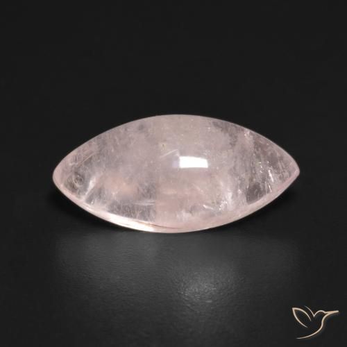 2.97ct Natürlicher Korallenrosa Morganit, Marquise, Lichtdurchlässig