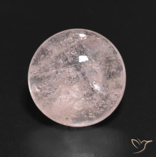 4.40ct Natürlicher hellrosa Morganit, Runden, Transparent