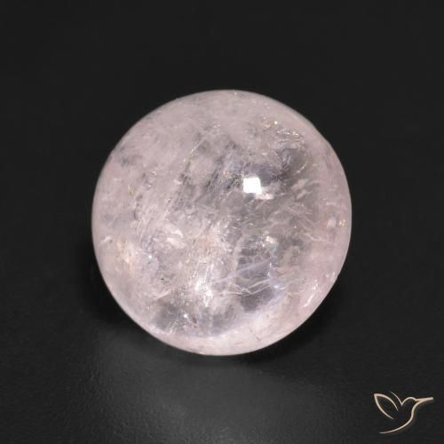 2.82ct Natürlicher Flamingorosa Morganit, Runden, Transparent