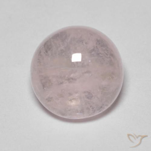 3.10ct Natürlicher rose-rosa Morganit, Runden, Lichtdurchlässig