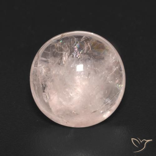 3.88ct Natürlicher Korallenrosa Morganit, Runden, Transparent