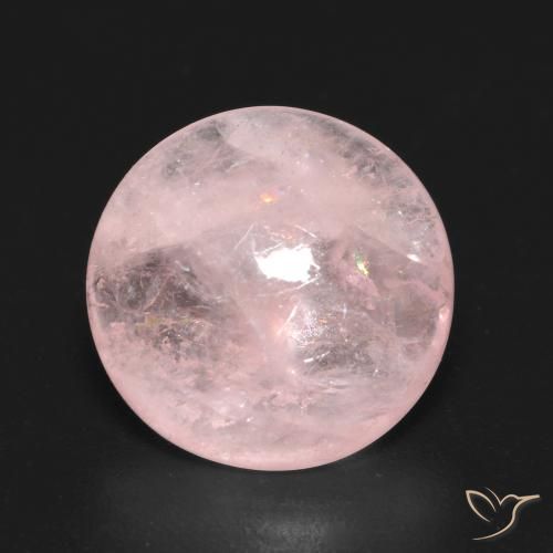 5.97ct Natürlicher hellrosa Morganit, Runden, Transparent