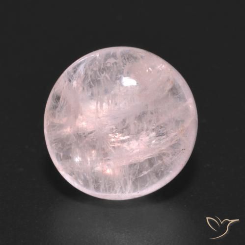 5.25ct Natürlicher Korallenrosa Morganit, Runden, Transparent