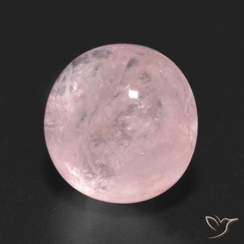 4.58ct Natürlicher Korallenrosa Morganit, Runden, Transparent