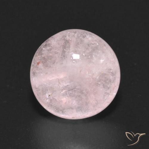 2.90ct Natürlicher Korallenrosa Morganit, Runden, Transparent