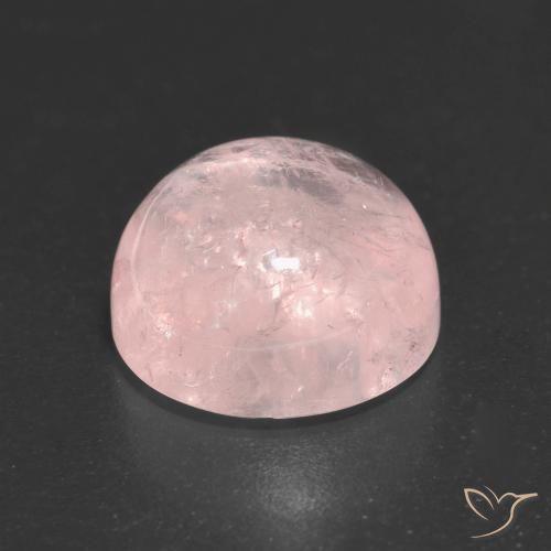 9,17 ctw natürlicher Helles Korallenrosa Morganit, Runden, Transparent