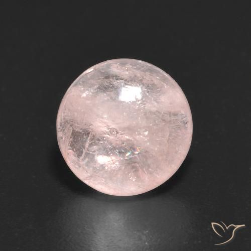 1.46ct Natürlicher hellrose-rosa Morganit, Runden, Transparent