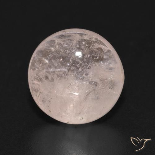 3.72ct Natürlicher Flamingorosa Morganit, Runden, Transparent