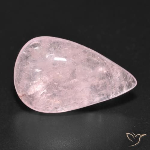 10.42ct Natürlicher Mittel-Hellrosa Morganit, Birnenform, Transparent