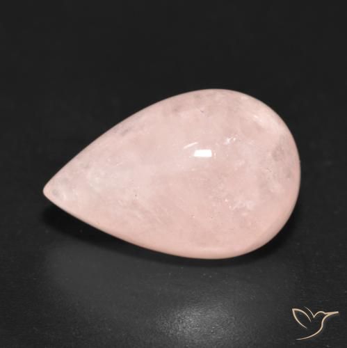 8.45ct Natürlicher Mittelrosa Morganit, Birnenform, Lichtdurchlässig
