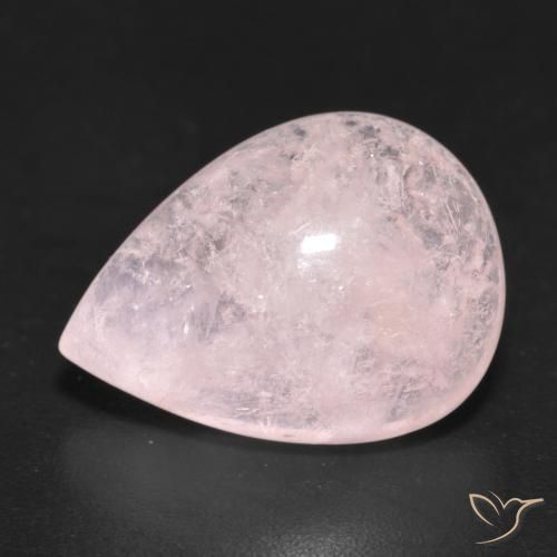 6.15ct Natürlicher hellrosa Morganit, Birnenform, Lichtdurchlässig