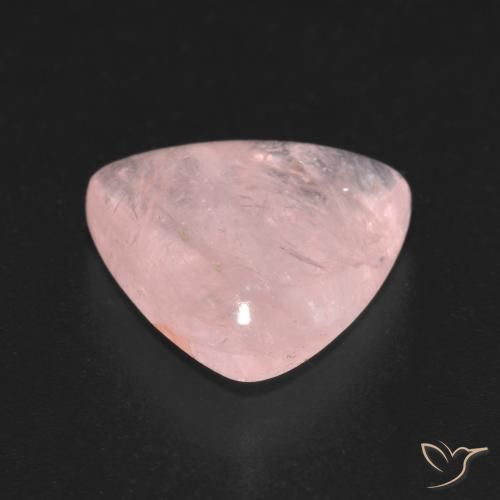 9,17 ctw natürlicher hellrosa Morganit, Trillion, Transparent