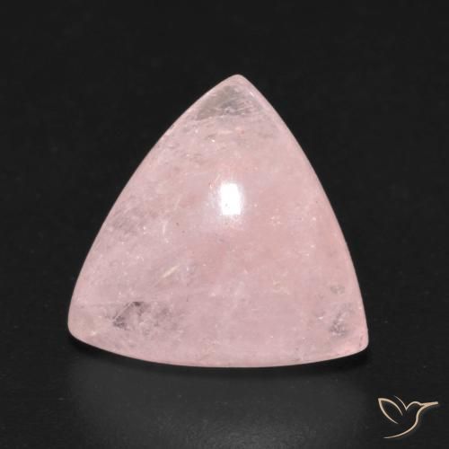 5.01ct Natürlicher hellrose-rosa Morganit, Trillion, Transparent