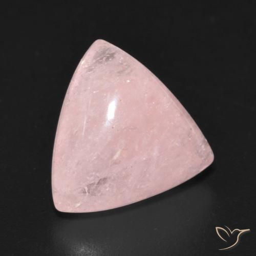 9,17 ctw natürlicher hellrose-rosa Morganit, Trillion, Transparent