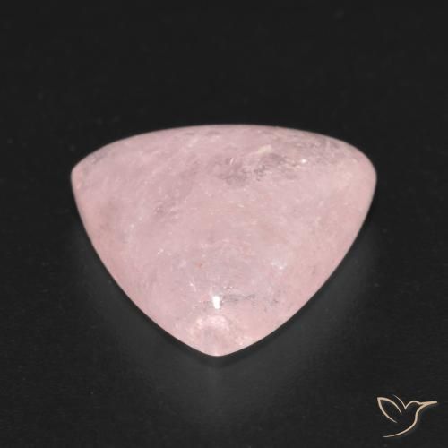 9,17 ctw natürlicher hellrose-rosa Morganit, Trillion, Transparent