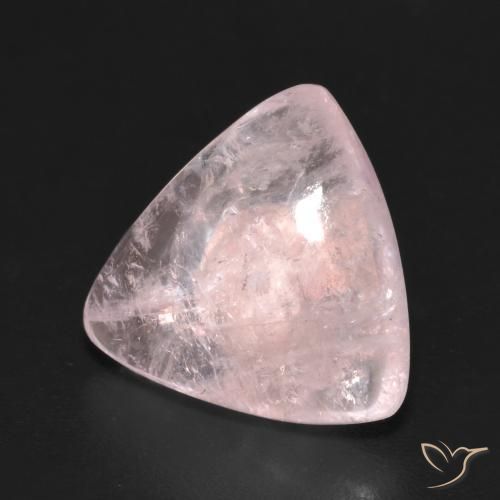 9,17 ctw natürlicher Flamingorosa Morganit, Trillion, Transparent
