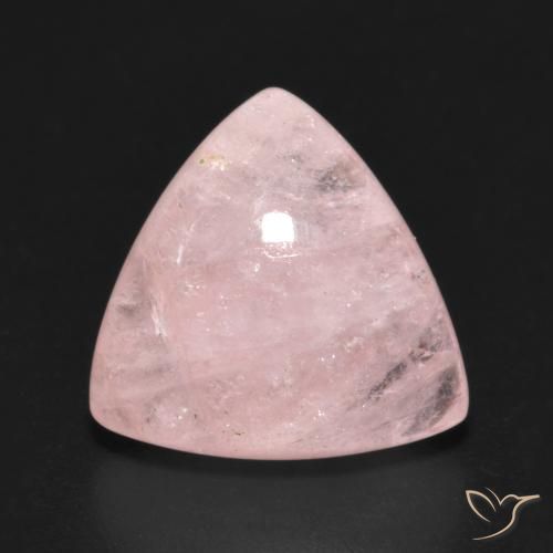 6.74ct Natürlicher hellrose-rosa Morganit, Trillion, Lichtdurchlässig