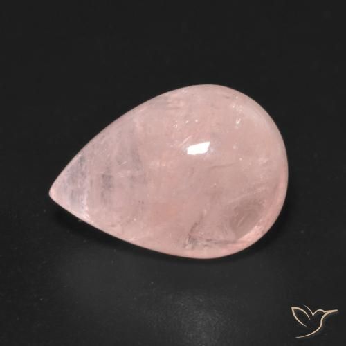 5.81ct Natürlicher Rosa Ton Morganit, Birnenform, Transparent
