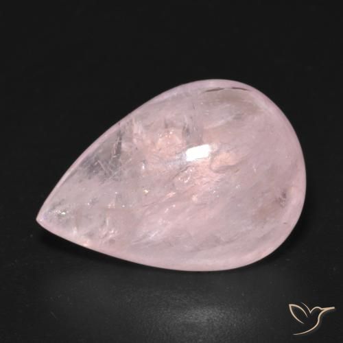 11.09ct Natürlicher Mittel-Hellrosa Morganit, Birnenform, Transparent