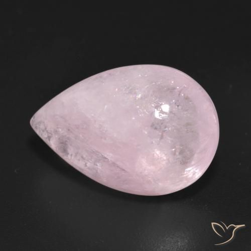 9,17 ctw natürlicher Kaugummi Rosa Morganit, Birnenform, Transparent