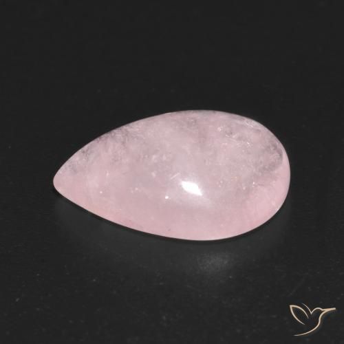 9,17 ctw natürlicher Helle Pfirsichrose Morganit, Birnenform, Transparent