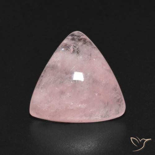 4.47ct Natürlicher Lebhaftes Rosa Morganit, Trillion, Lichtdurchlässig