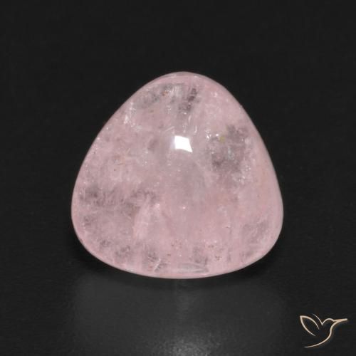 2.89ct Natürlicher Lebhaftes Rosa Morganit, Trillion, Transparent