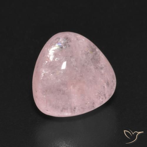 9,17 ctw natürlicher Lebhaftes Rosa Morganit, Trillion, Transparent