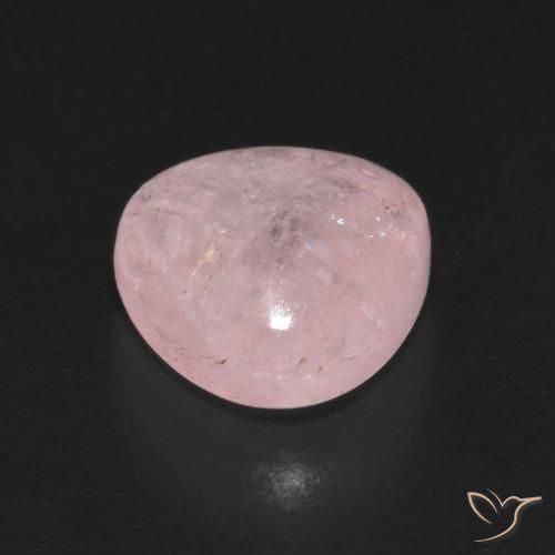 9,17 ctw natürlicher Lebhaftes Rosa Morganit, Trillion, Transparent
