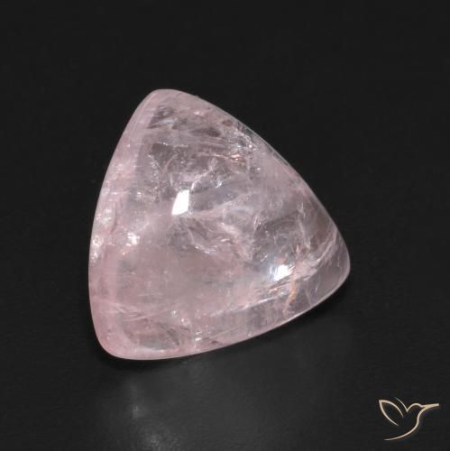9,17 ctw natürlicher Korallenrosa Morganit, Trillion, Transparent