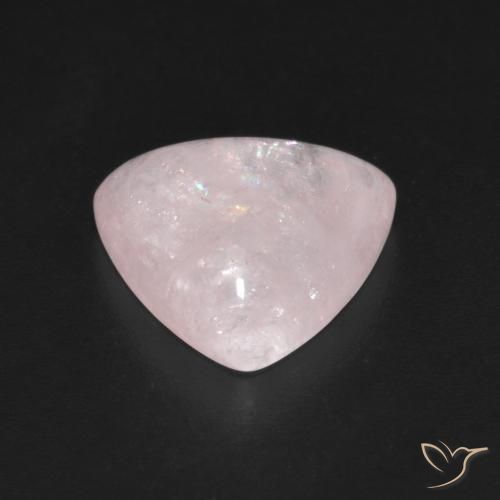 9,17 ctw natürlicher Sehr helles Rosa Morganit, Trillion, Transparent