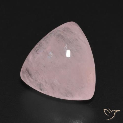 9,17 ctw natürlicher hellrose-rosa Morganit, Trillion, Transparent