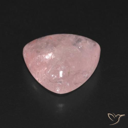 9,17 ctw natürlicher Helles Korallenrosa Morganit, Trillion, Transparent